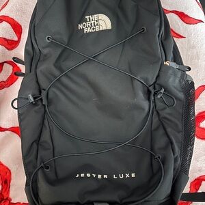The North Face Black Modern Backpack with Sleek Design